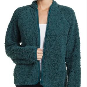 Z by Zella faux shearling sherpa zip up jacket